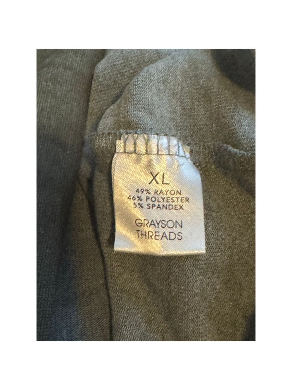 Women's Grayson Threads Green/Gray Love Graphic Sweatshirt XL - Picture 4 of 4